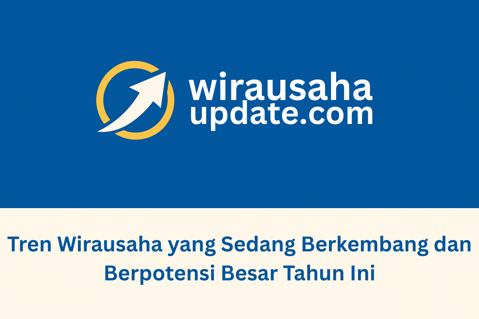 tren wirausaha terbaru